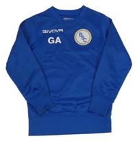 Kobaltově modrá sportovní mikina Givova