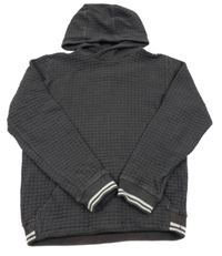 Šedá vzorovaná mikina s kapucí Nutmeg