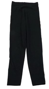 Černé legíny s krajkou George 