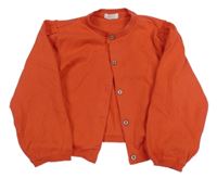 Červený propínací svetr Next 