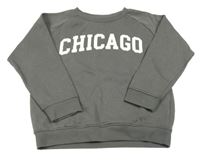 Šedá mikina s nápisem Primark