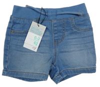 Nové - Modré riflové kraťasy Primark