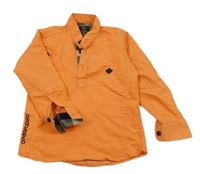 Lososová polokošile s listem TOTOL kids