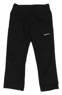 Černé thermo tepláky s logem KIPSTA