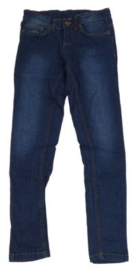 Tmavomodré skinny rifle Y.F.K.