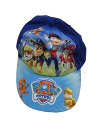 Modro-zeleno-tmavomodrá plátěná kšiltovka s PAW PATROL