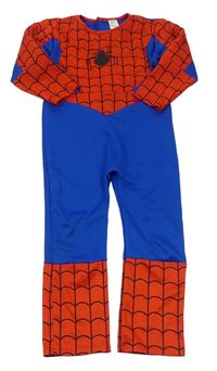 Kostým - Safírovo-červený vycpaný overal - Spiderman Marvel
