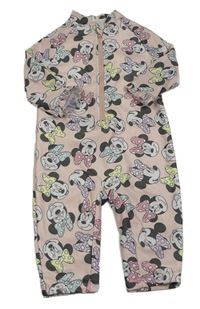 Světlerůžový UV overal s Minnie George