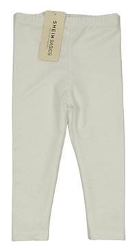 Nové - Bílé legíny Shein