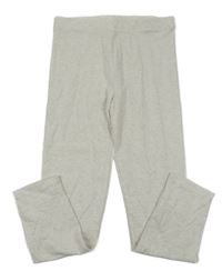 Světlešedé melírované legíny George