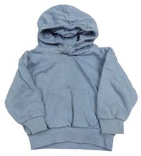 Šedomodrá mikina s kapucí Primark