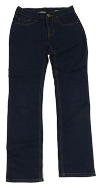 Tmavomodré slim rifle