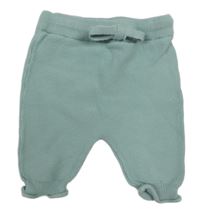 Světlezelené pletené tepláky 