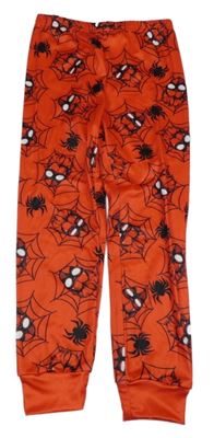 Černé pyžamové kalhoty se Spidermanem shein