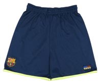 Tmavomodré fotbalové kraťasy - FC Barcelona