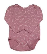 Růžovofialové body s měsíci a hvězdami Pocopiano