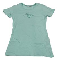 Světlemodré tričko s logem Mexx