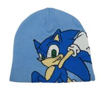 Světlemodrá čepice se Sonicem 
