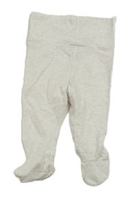 Béžové melírované polodupky H&M