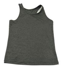 Šedý melírovaný sportovní top