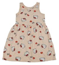 Světlerůžové šaty s Hello Kitty H&M