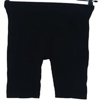 Dámské černé žebrované elastické kraťasy zn. Primark 