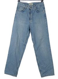 P8nské světlemodré baggy rifle Pull&Bear vel. 29