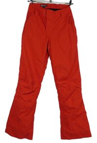 Dámské červené šusťákové funkční oteplovačky Matador 