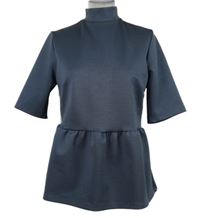 Dámská modrošedá peplum tunika Asos 