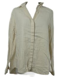 Dámská smetanová vzorovaná halenková tunika Mi Hamburg