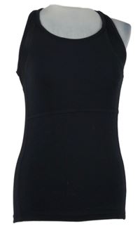 Dámský černý sportovní funkční top 