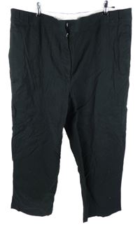 Pánské černé plátěné chino kalhoty Asos 