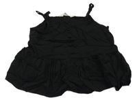 Černý crop top H&M