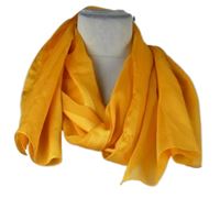 Dámský žlutý šifonový šátek