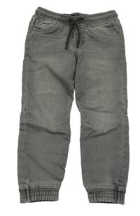 Šedé teplákové cuff rifle Denim Co.