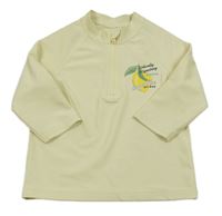 Světležluté UV triko s citronem 