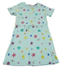 Světlemodré teplákové šaty s hvězdami Mountain Warehouse