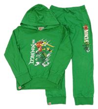 2set - Zelená tepláková souprava s potiskem - Lego Ninjago