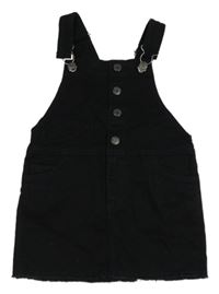 Černé laclové riflové šaty s Olafem H&M