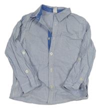 Světlemodro-bílá proužkovaná košile Topolino 