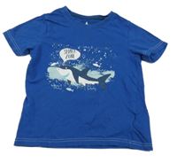 Safírové tričko se žralokem Lupilu