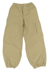 Béžové cuff rifle Zara 