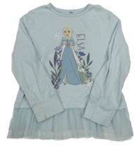 Světlerůžová tunika se síťovinou a Elsou George