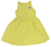 Žluté šaty s kytičkou F&F