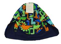 Tmavomodrá UV kšiltovka s dinosaury GIFTS TREAT