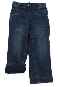 Nové - tmavomodré podšité rifle Papagino