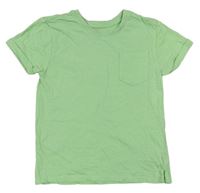 Zelené tričko s kapsičkou Primark