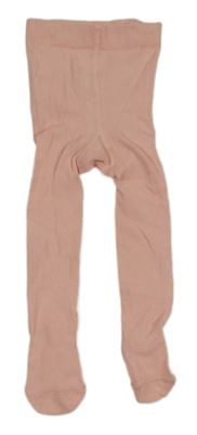 Růžové punčocháče s volánky