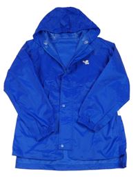 Safírová šusťáková nepromokavá bunda s kapucí Muddy Puddles