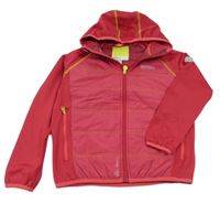 Malinová šusťákovo/sportovní funkční bunda s kapucí Regatta